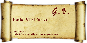 Godó Viktória névjegykártya