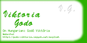 viktoria godo business card