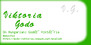 viktoria godo business card